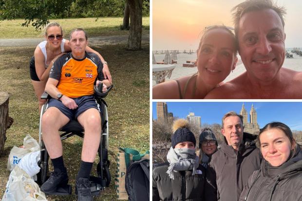 South Essex dad backs charity's campaign after suffering devastating stroke