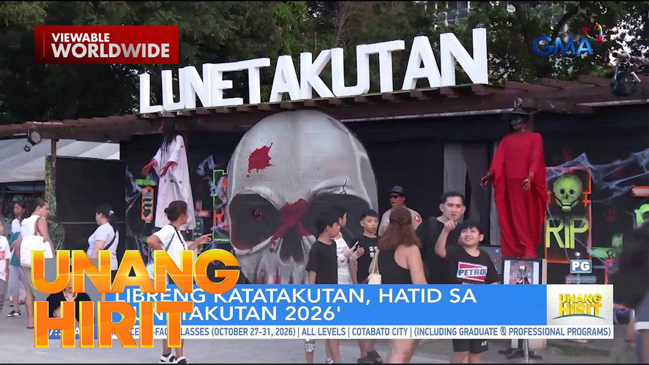 Lunetakutan sa Rizal Luneta Park | Unang Hirit