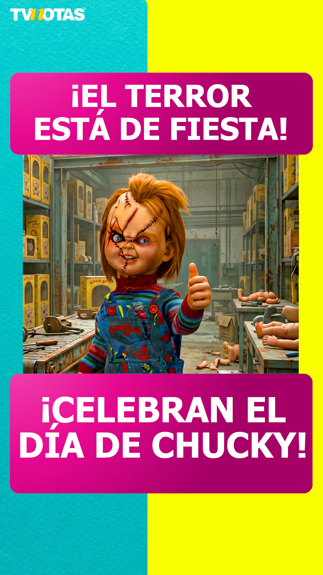 ¡Chucky está de fiesta! Celebran el día del muñeco diabólico que ...
