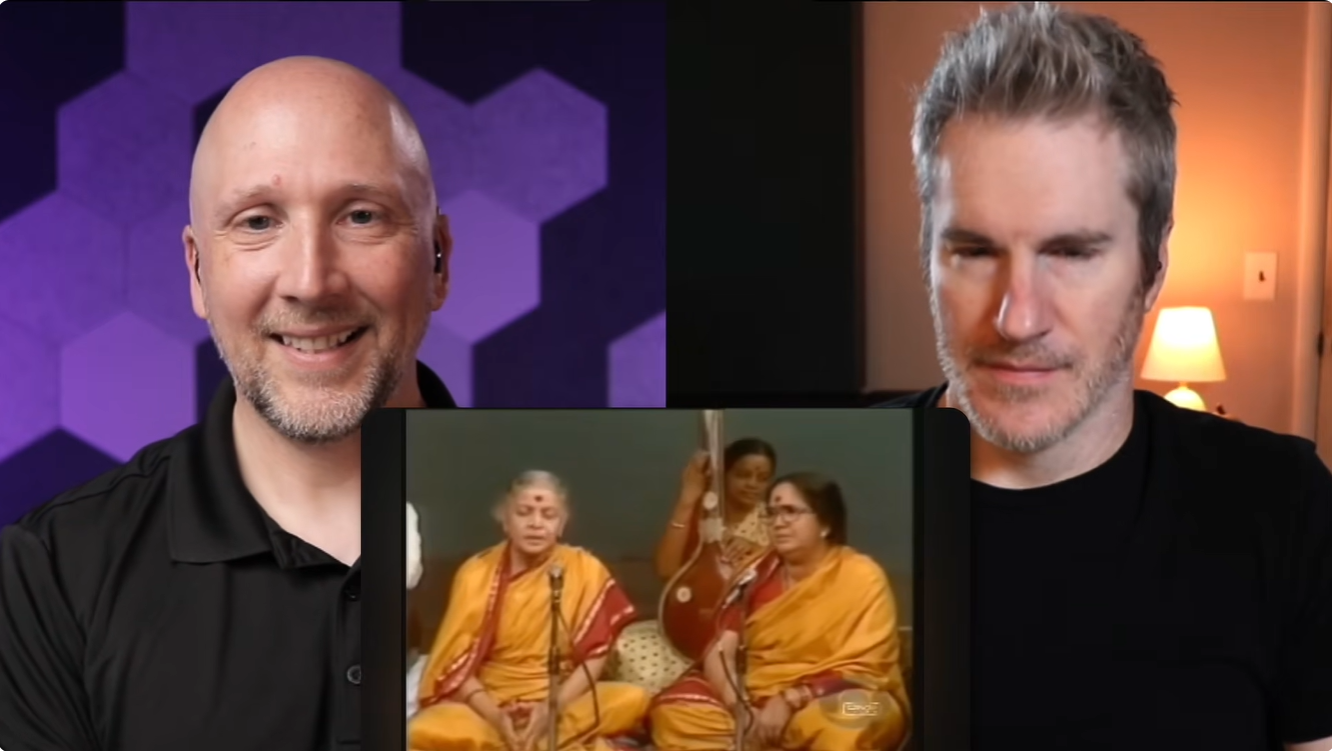 First time hearing MS Subbulakshmi sing Bhaja Govindam