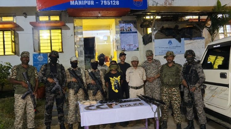 Security forces seize arms, ammunition and 1 kg of brown sugar in ...