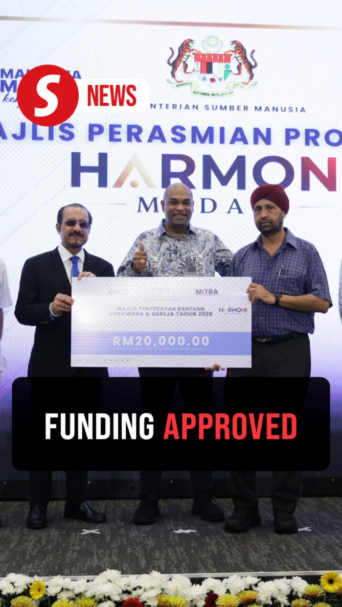 RM3.28mil financial aid for temples, gurdwaras and churches