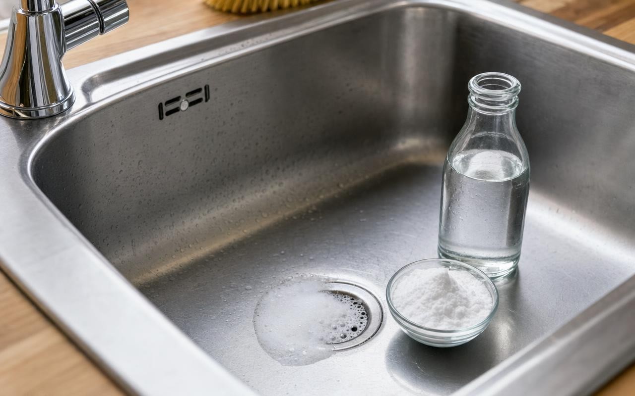 Pouring baking soda and vinegar in your sink: what is its actual ...