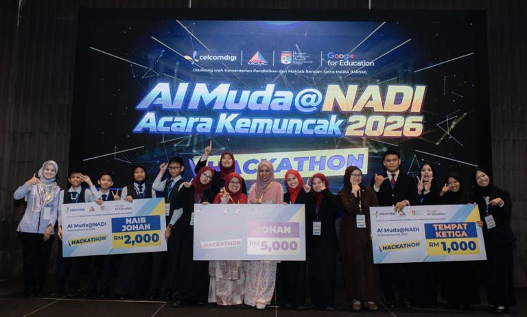 Over 9,000 Malaysian students join AI Muda@NADI, winning hackathon team ...