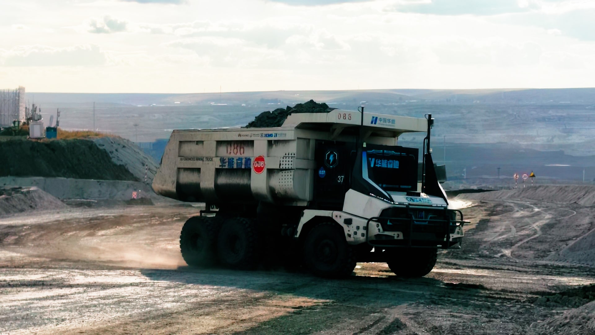 These giant mining trucks don’t need drivers
