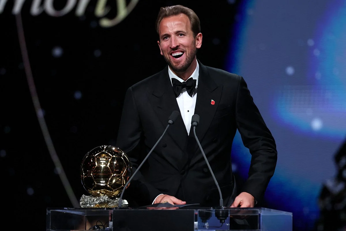 Harry Kane wins Ballon d'Or, becomes first Englishman to claim it in 25 ...