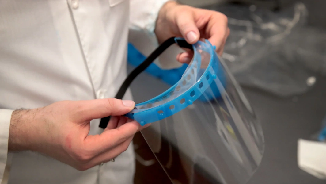 Choosing the right face shield for safety