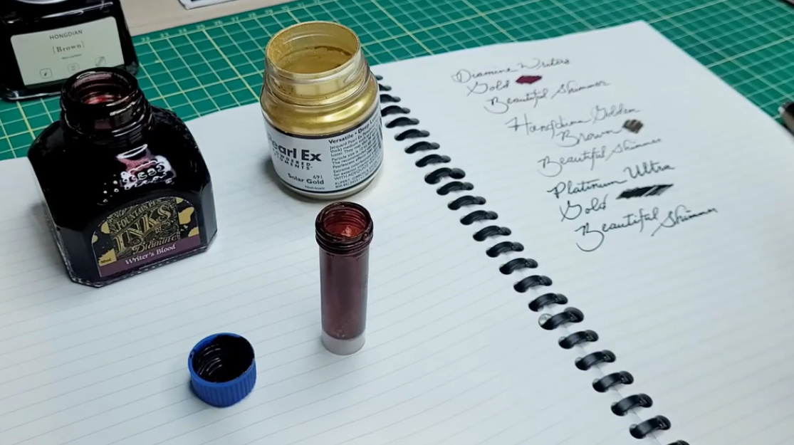 How to make your own shimmering ink at home
