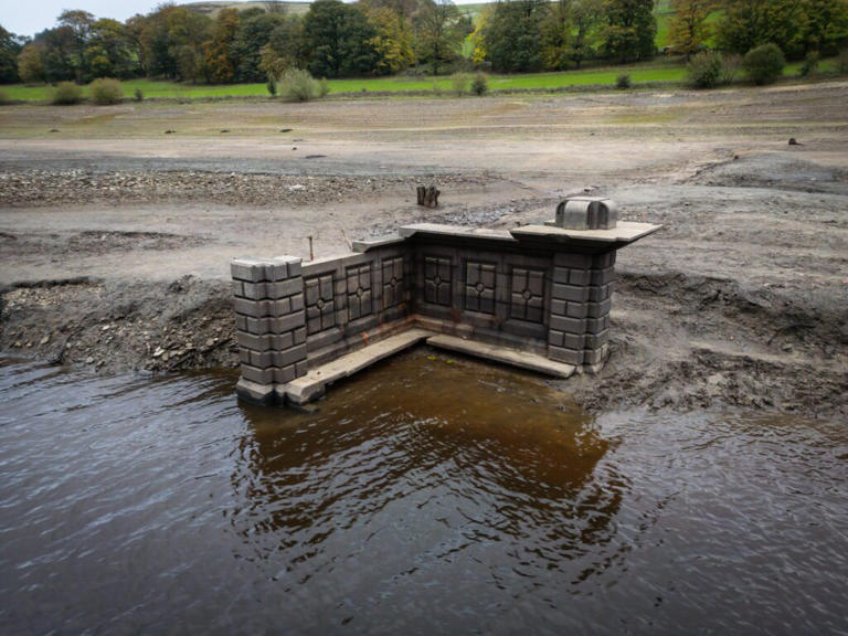 Lost villages unearthed from reservoir thanks to low water levels