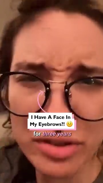 This happens every time I scowl