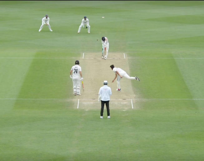 1st unofficial test: Padikkal heroics in vain as bad light robs India ...