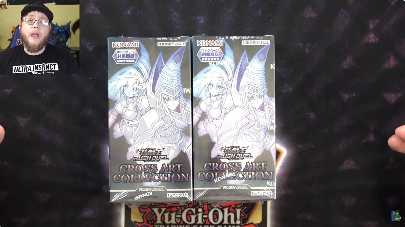 Exploring the Dark Magician artwork in Yu-Gi-Oh! Cross Art Collection