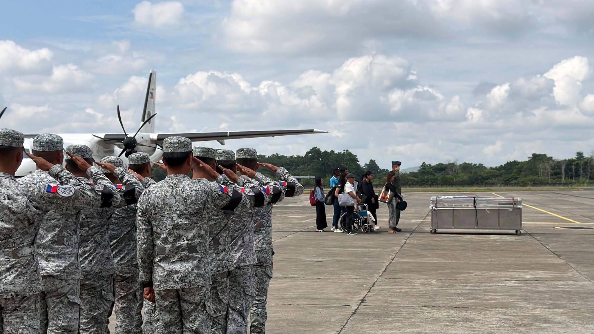 Remains of PAF pilot killed in flight training collision brought home ...