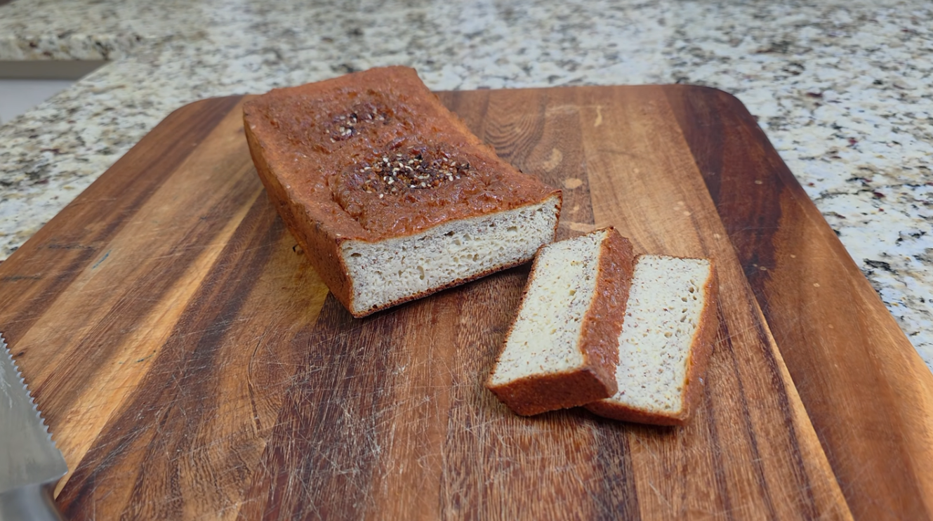 How to make cottage cheese sandwich bread without wheat or pork rinds