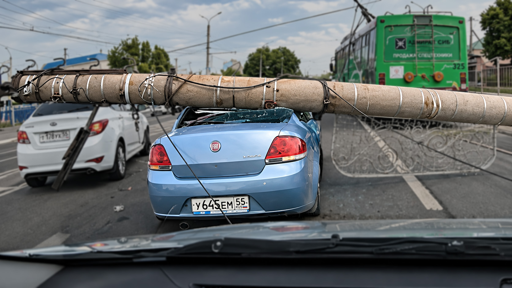 Autodashcam legt onverwacht incident vast