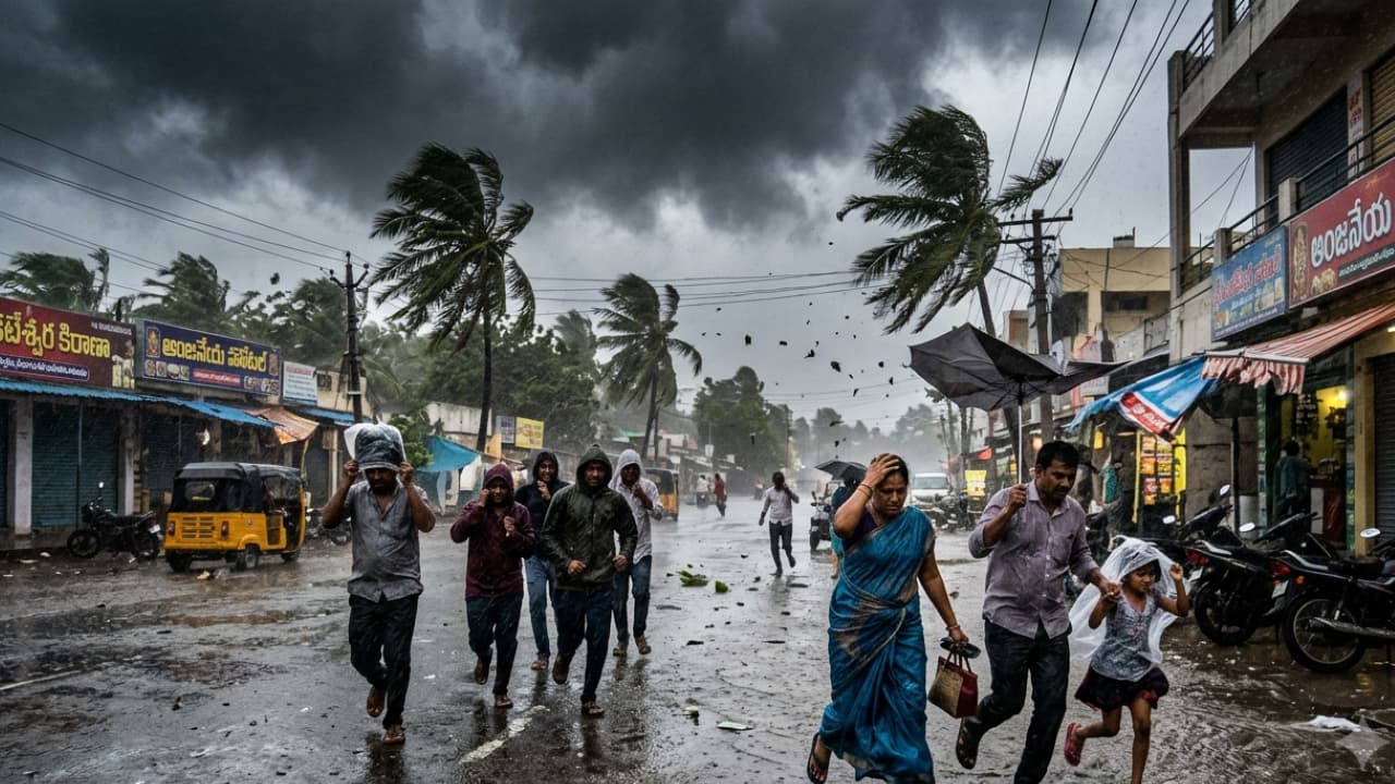 Andhra Pradesh, Telangana weather latest update: Cyclone Arnab to hit ...