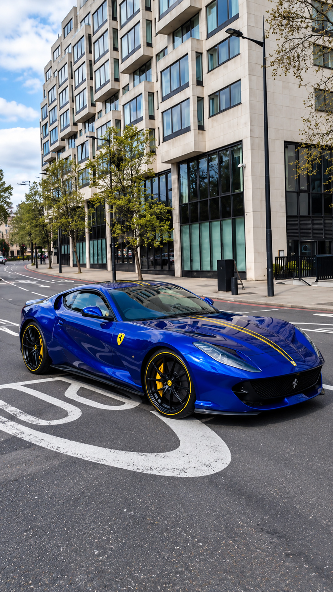 This Ferrari is dressed to impress