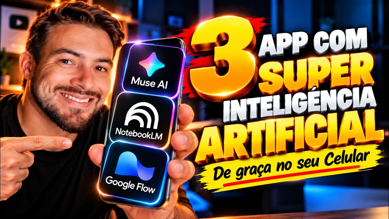 3 App com Super Inteligencia Artificial de graça