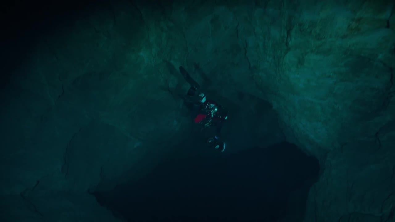 Polish diver breaks world record with historic 338-meter cave descent