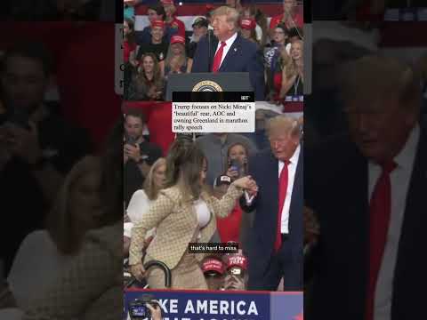 President Donald Trump made headlines after a nearly two-hour rally in ...