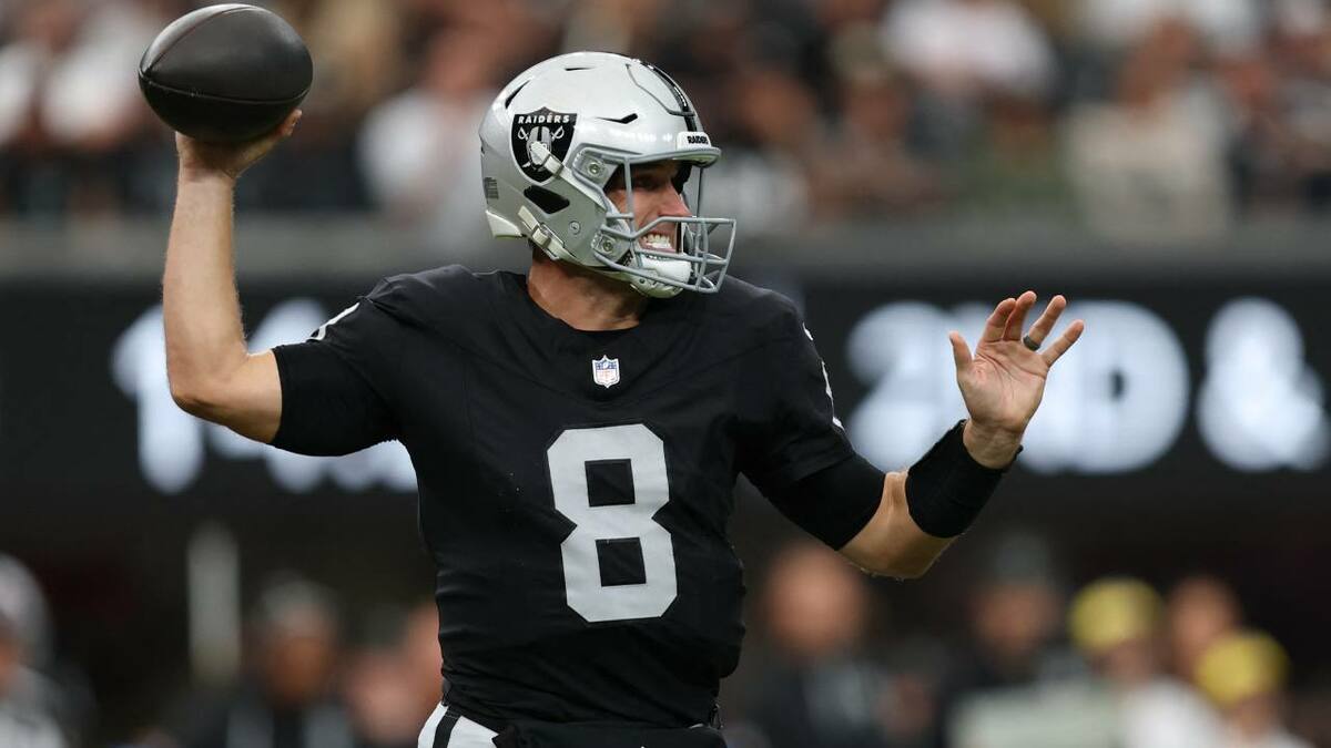 Kirk Cousins se mantendrá como titular en los Raiders ante Jets