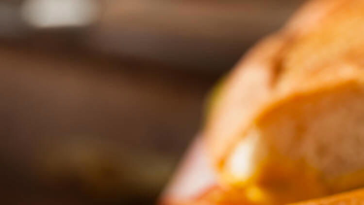A giant Cuban sandwich will attempt to fly over Biscayne Bay this weekend