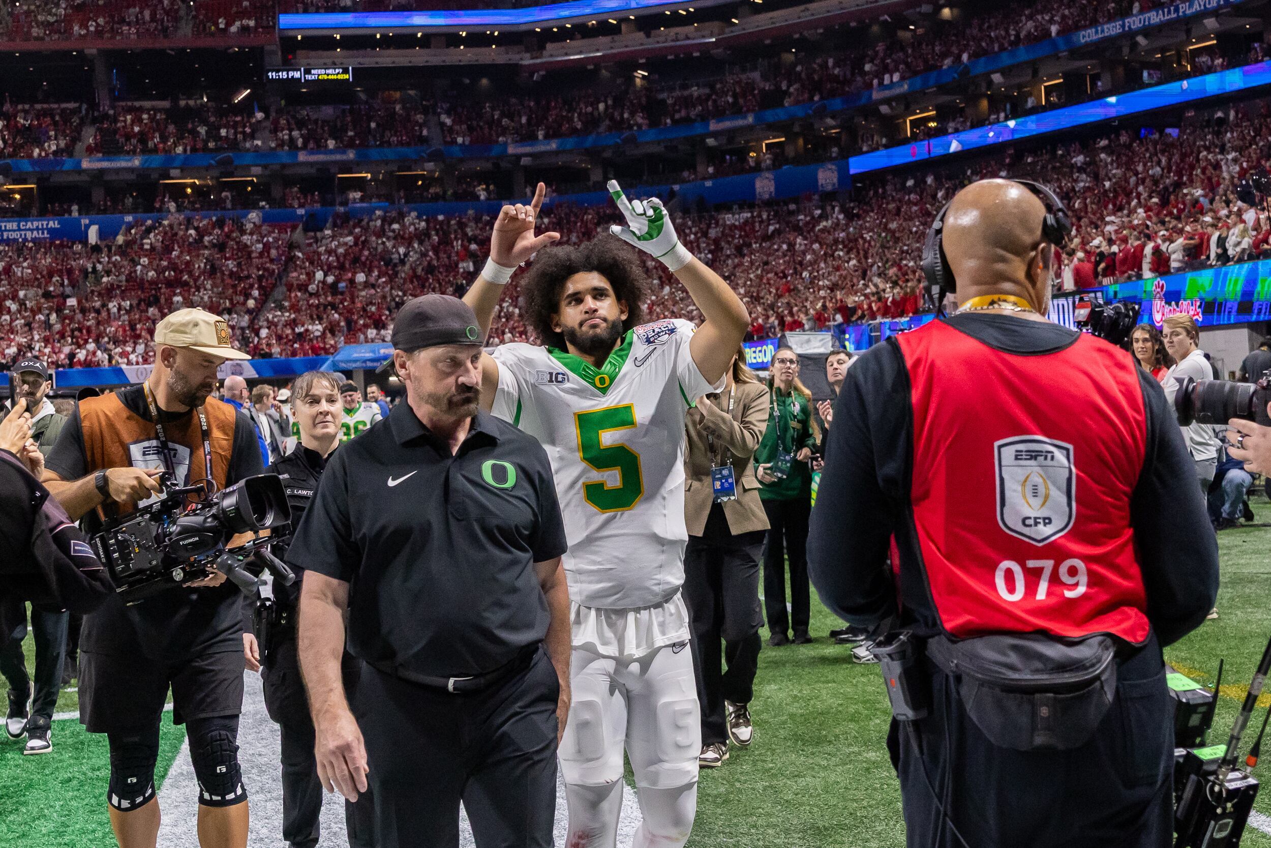 Oregon Ducks QB Dante Moore to miss remainder of 2026 season