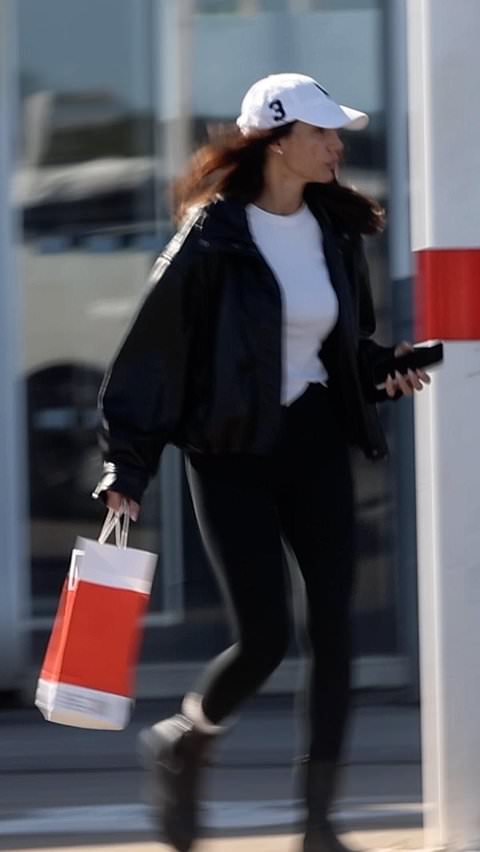 Snezana Wood is spotted without wedding ring