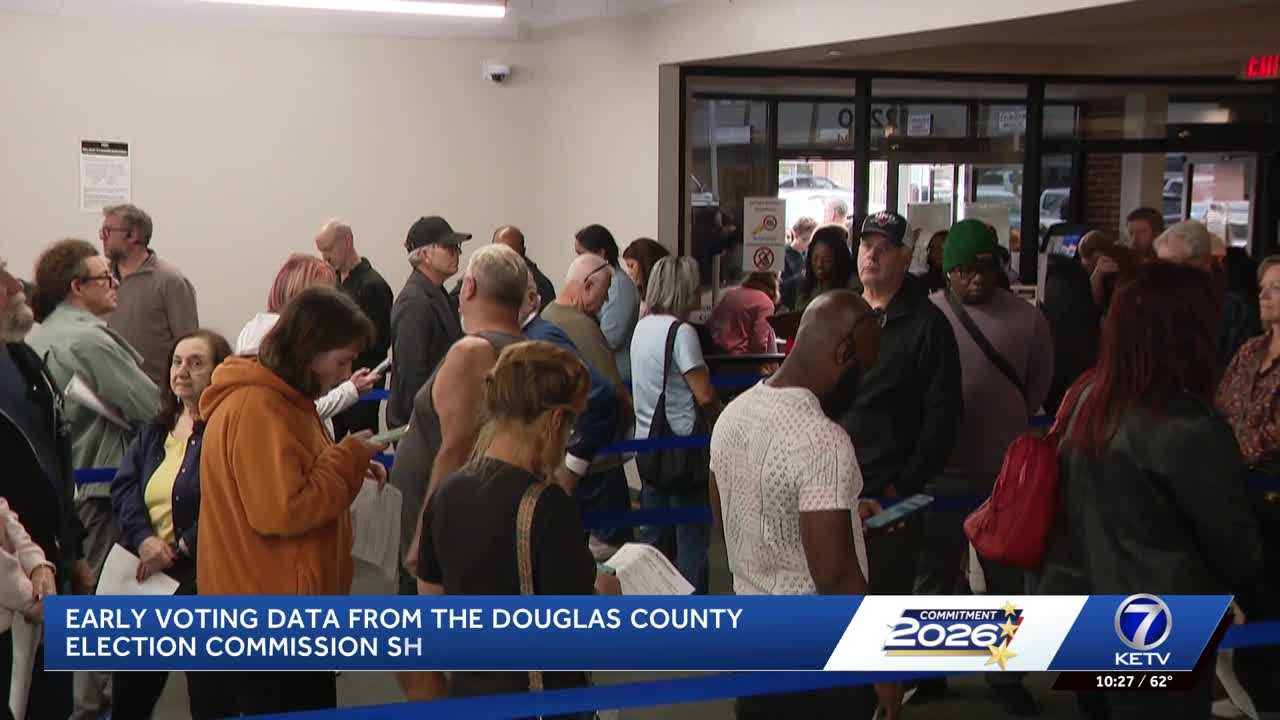 Douglas County sees big jump in in-person early voting as mail ballot ...