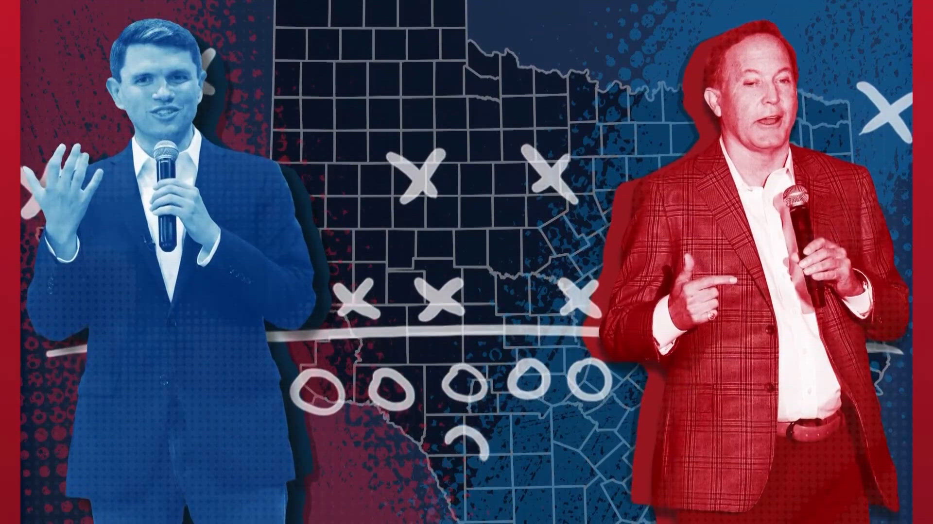 Paxton, Talarico target key Texas counties as Senate race enters final ...