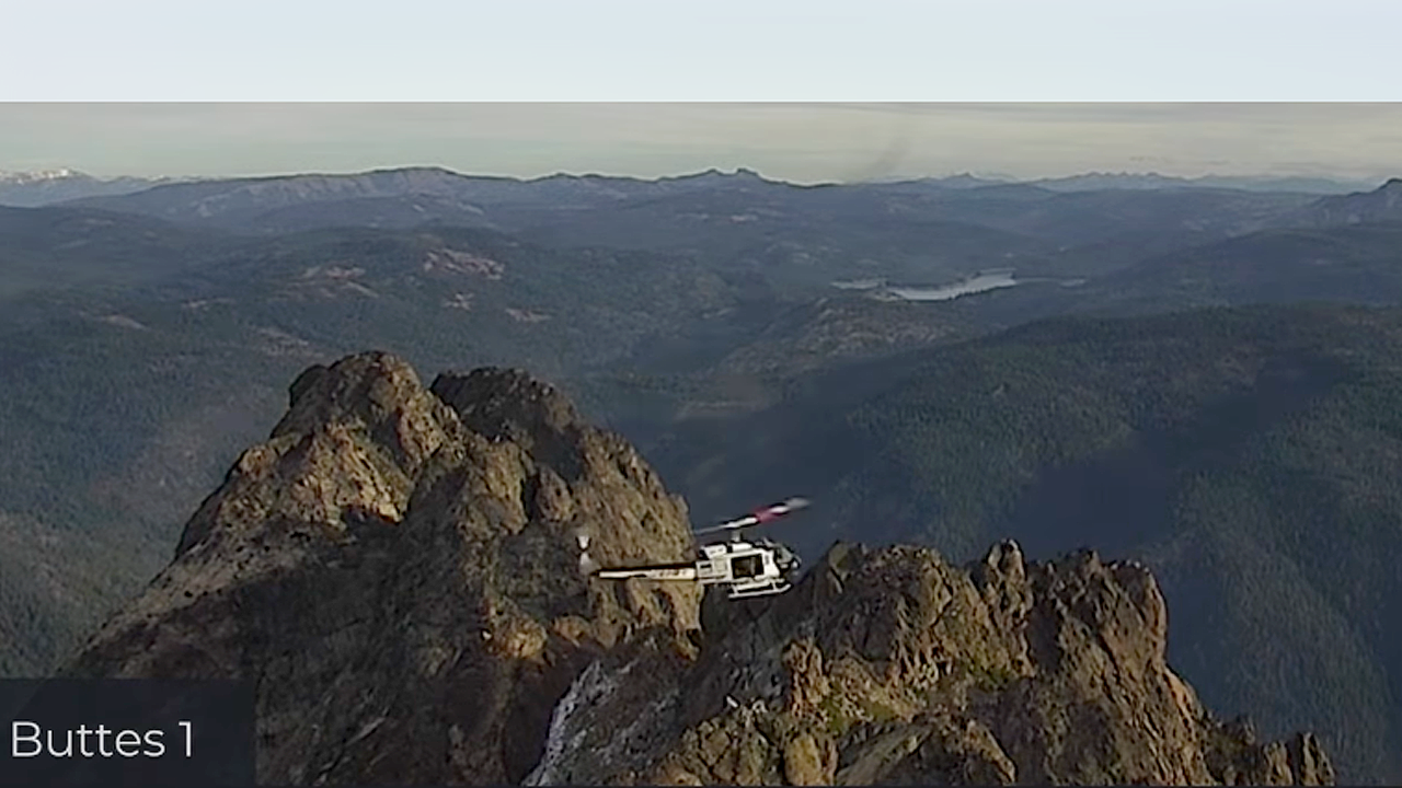 Stranded hikers cling to steep California mountain ridge as helicopter ...
