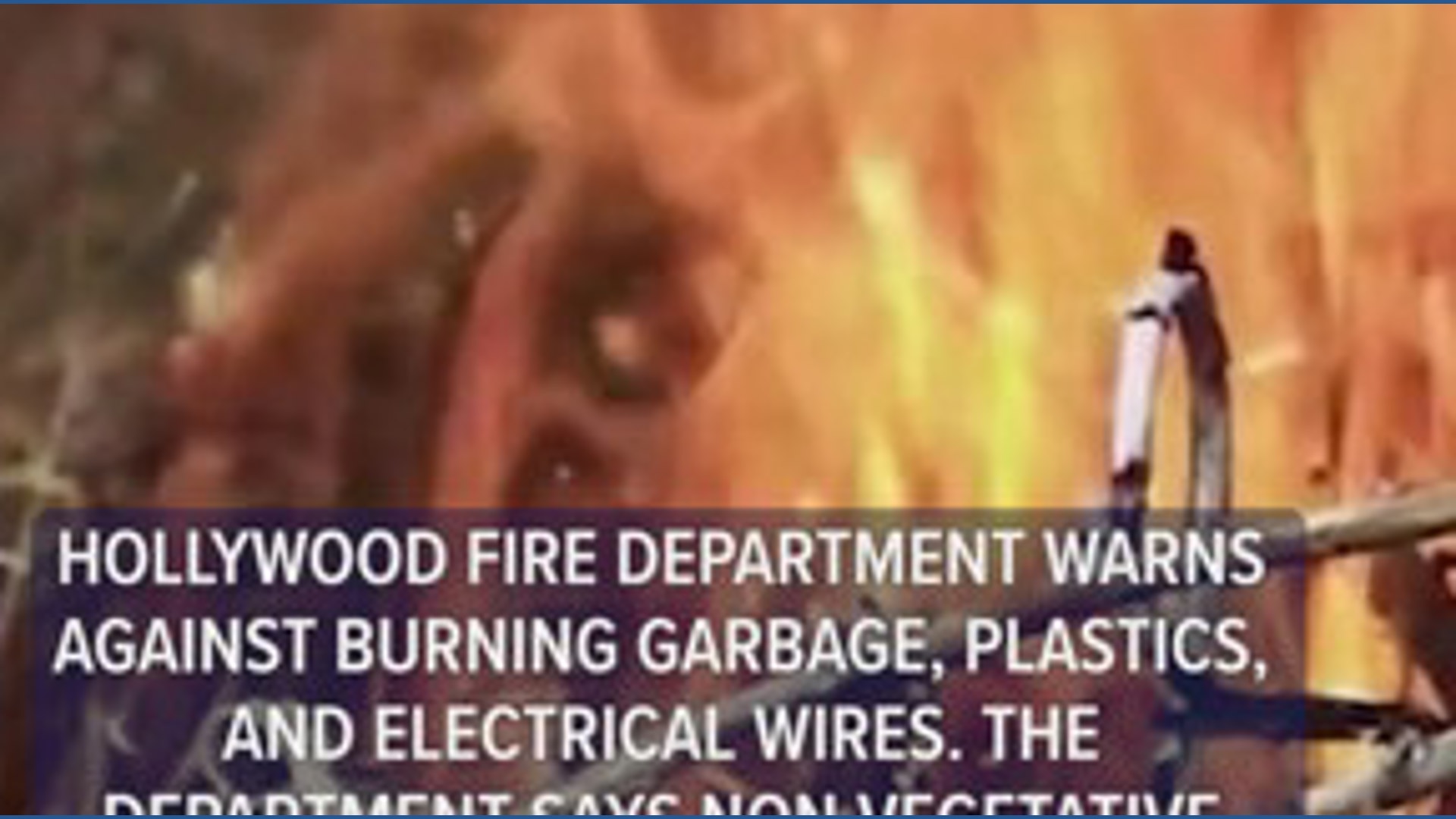 Burn ban reminder in Jackson County