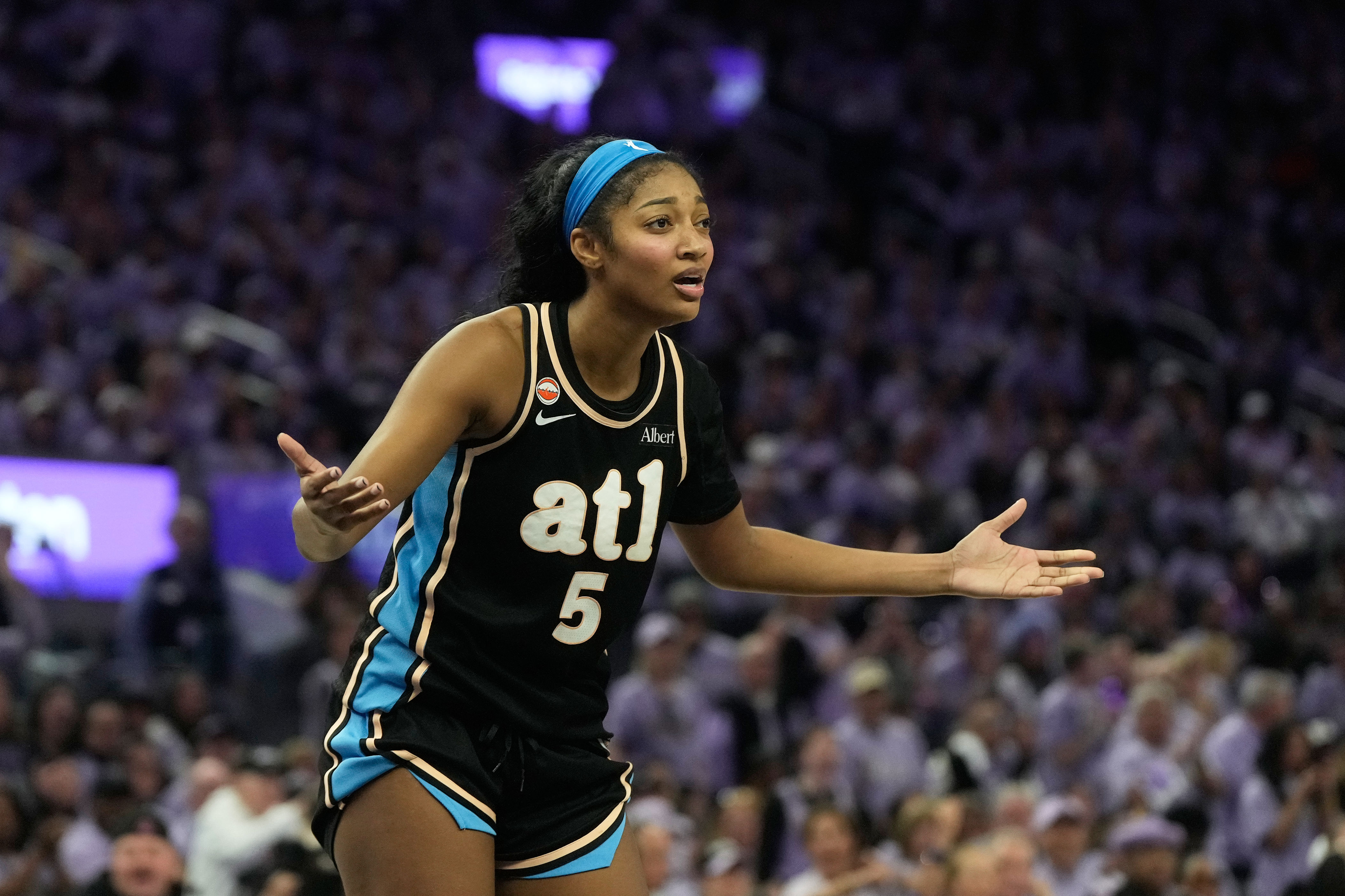 Dream star Angel Reese, coach Karl Smesko frustrated with fouling by ...