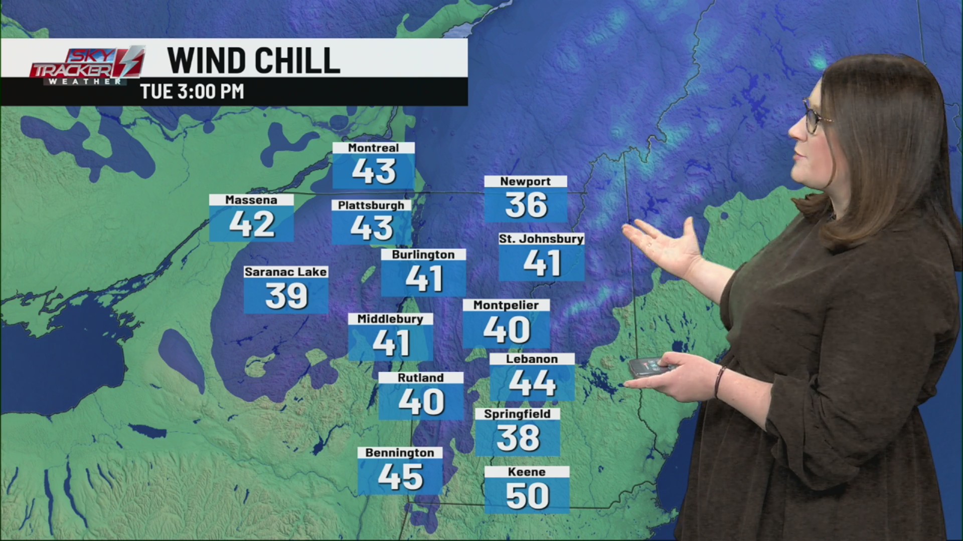 Chill in the air Tuesday