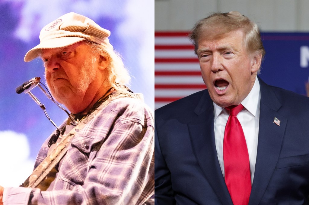 Neil Young sues Trump PAC for $10 million over use of song at rally