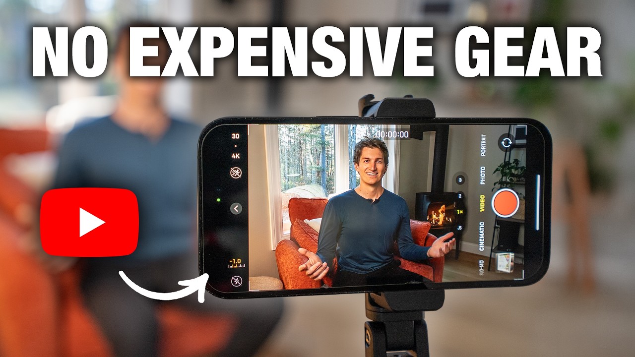 How to film YouTube videos on your phone (start to finish)