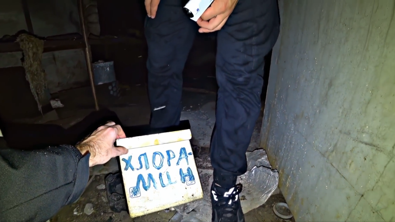 Exploring Chernobyl by electric boat and discovering military equipment ...