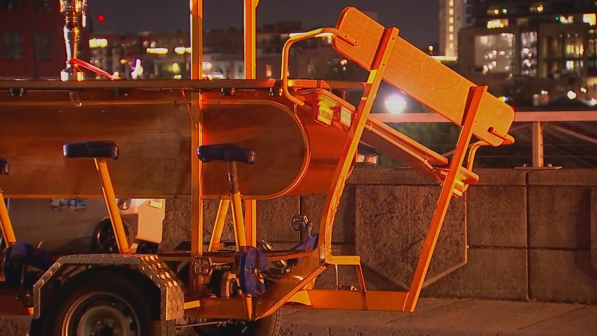 Pedal tavern crash victim describes injuries, recovery