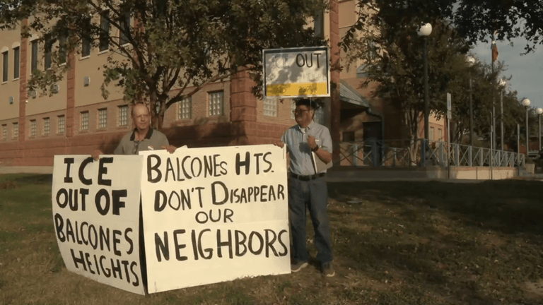 Residents urge Balcones Heights to cancel local police contract with ICE