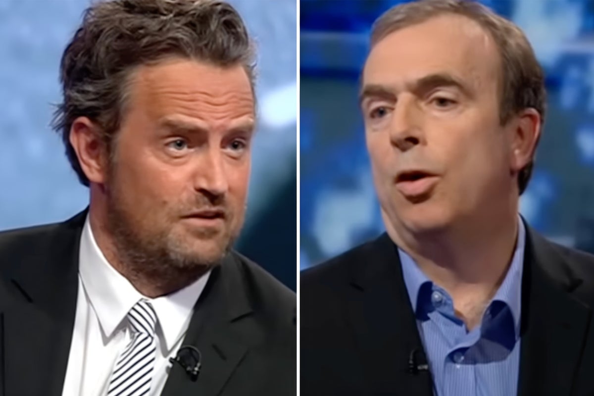 Matthew Perry’s best work wasn’t Friends, but a Newsnight appearance