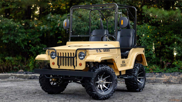 This Jeep go-kart can off-road like the real thing and costs just $2,000