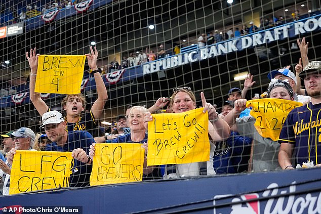 Baseball fans blast 'boring' World Series as Brewers eye sweep of Rays ...