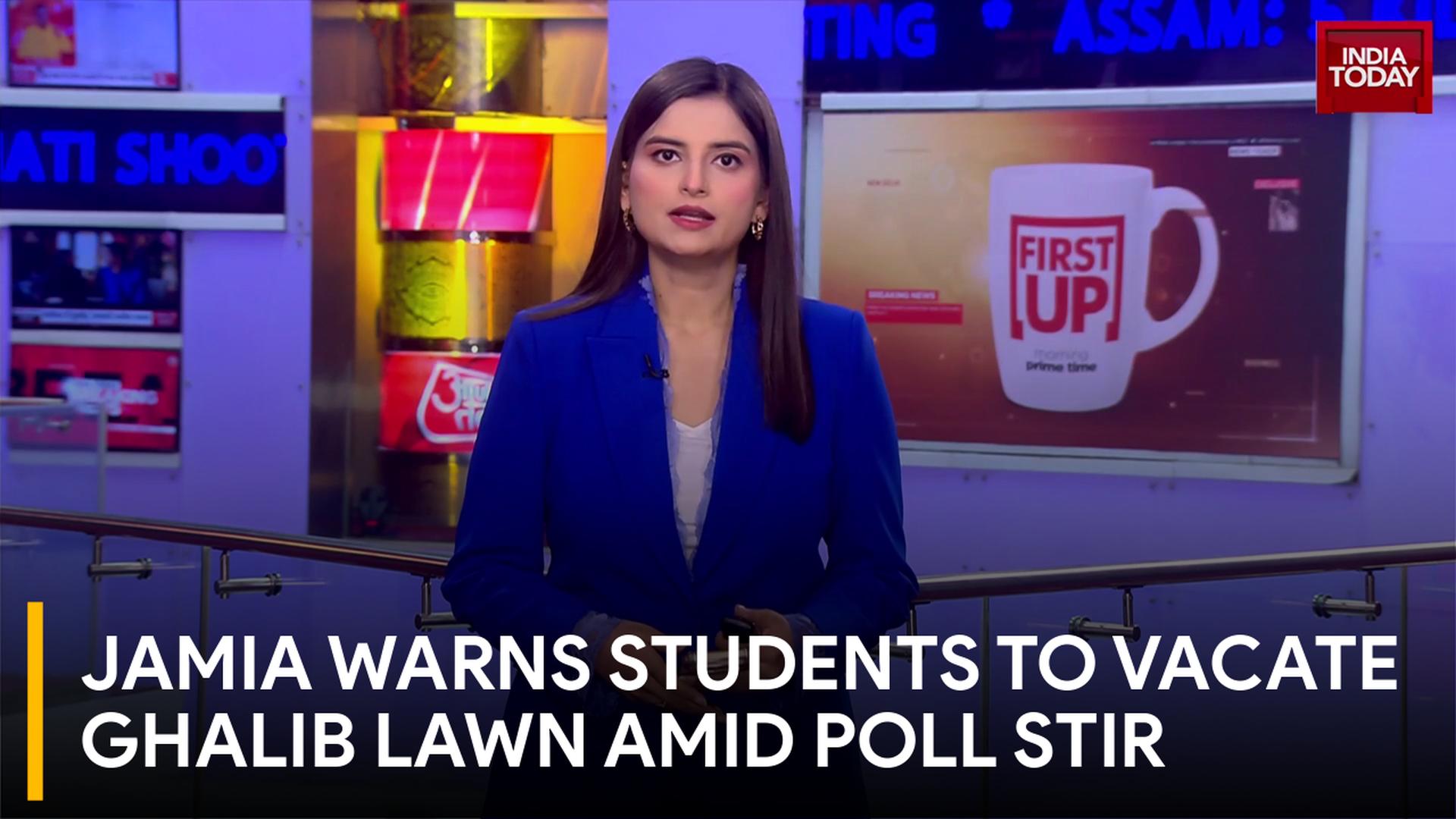 Jamia campus showdown: Administration warning, Ghalib Lawn eviction ...