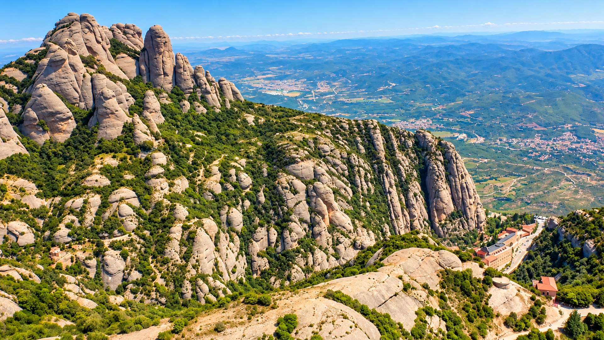 Why do these mountains look like giant fingers?