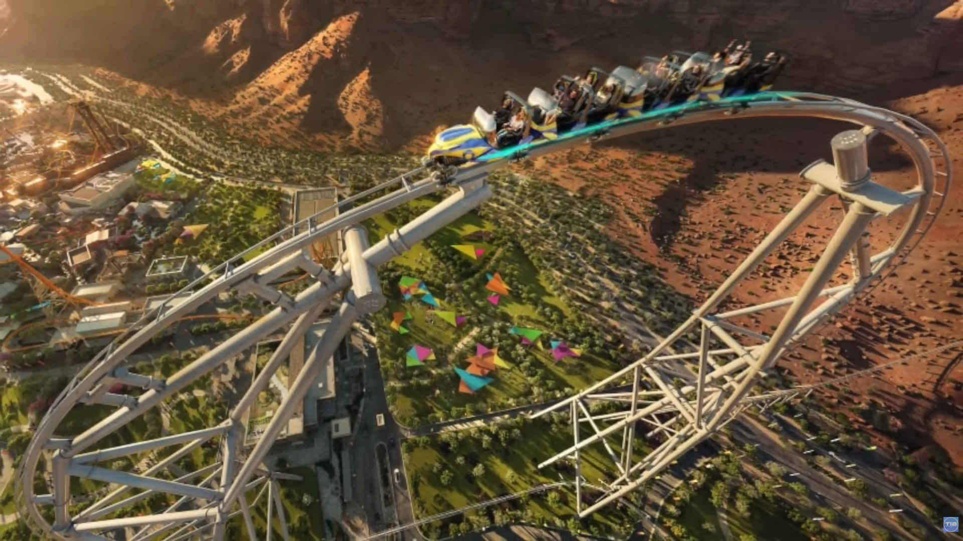 Inside the engineering behind Saudi Arabia’s 250 km/h mega-coaster