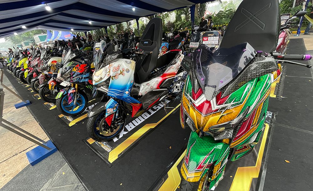 CustoMAXi 2026 seri Pekanbaru, motor spek turing berani tampil