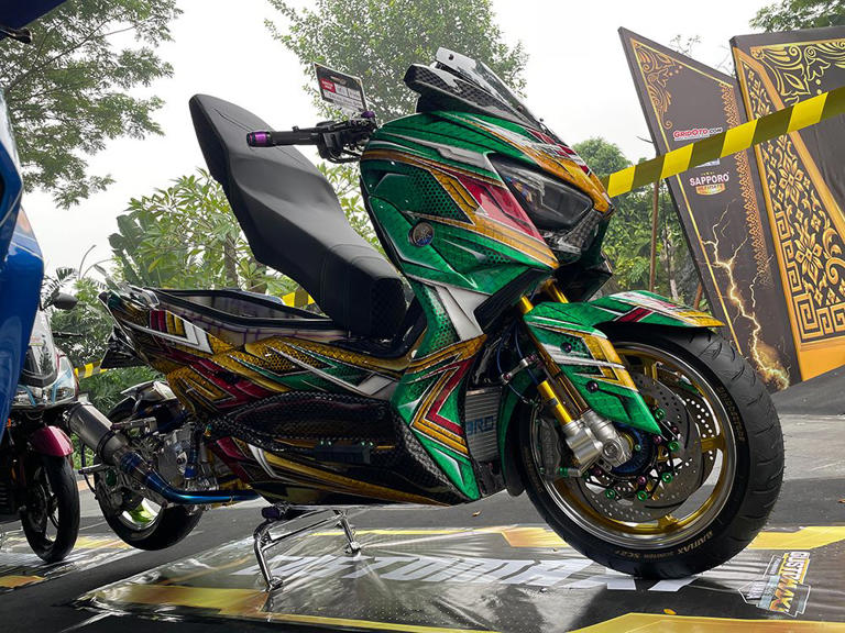 CustoMAXi 2026 seri Pekanbaru, motor spek turing berani tampil