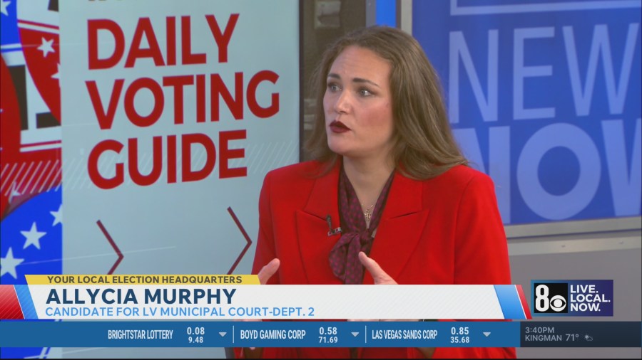Allycia Murphy running for Las Vegas Municipal Court Department 2