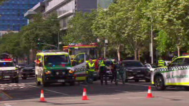 Pedestrian rushed to hospital with serious head injuries after Adelaide ...
