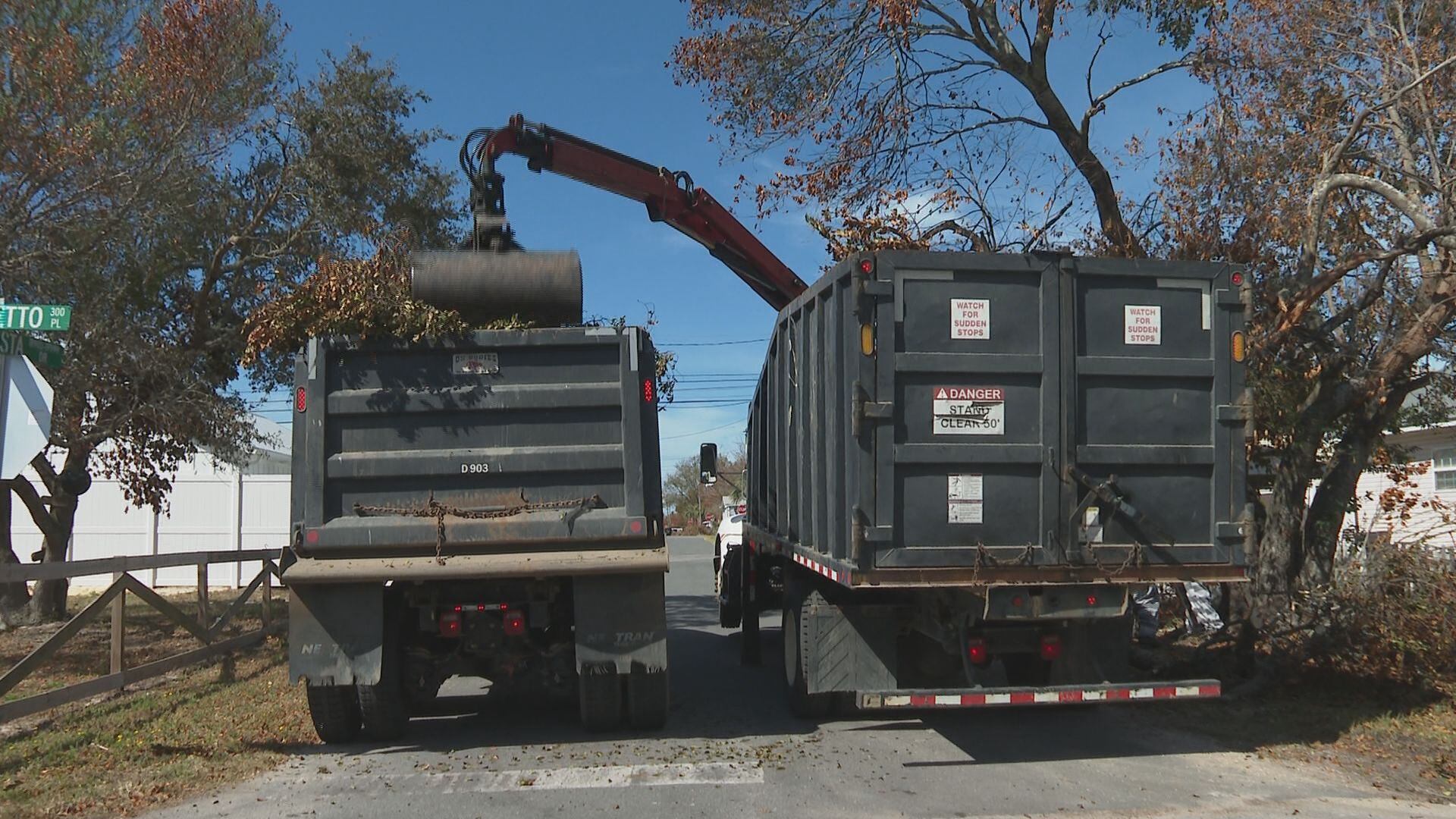 Bay County begins debris pickup in unincorporated areas west of PCB